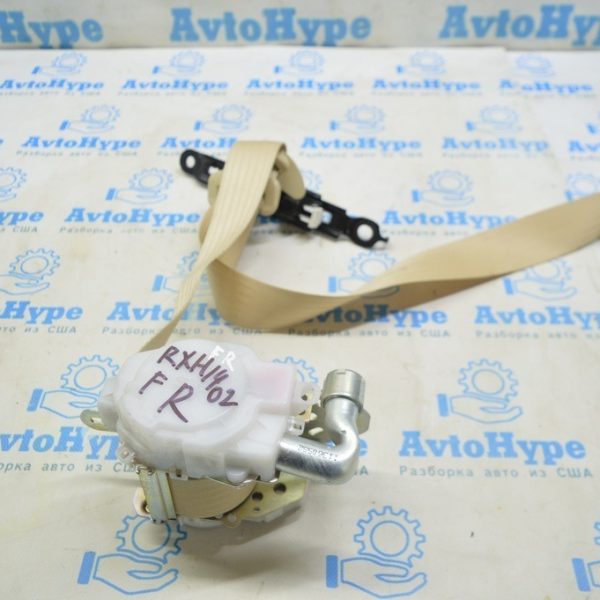 Пассажирский ремень безопасности Lexus RX350 RX450h 10-15 беж (02) 73210-0E020-A1