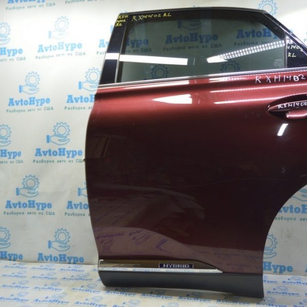 Дверь голая зад лев Lexus RX350 RX450h 10-15 бордовый цвет код 3S0 (02) царапинка 67004-0E070