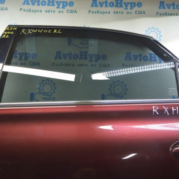 Стекло двери зад лев Lexus RX350 RX450h 10-15 (02) 68104-48130