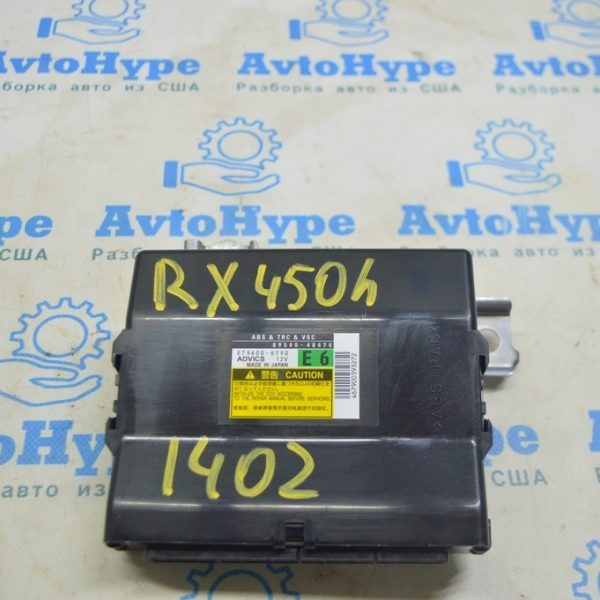 ABS & TRC & VSC Lexus RX350 10-15 (02) 89540-48470