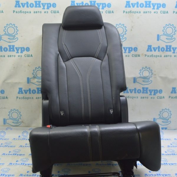 Задний ряд сидений 2 ряд Lexus RX350 RX450h 16-22 без airbag, механический, кожа черная (01) 71075-0E310-C3