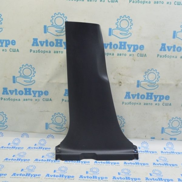 Накладка центральной стойки нижняя левая Lexus RX350 RX450h 16-22 черн 62414-0E070-C0