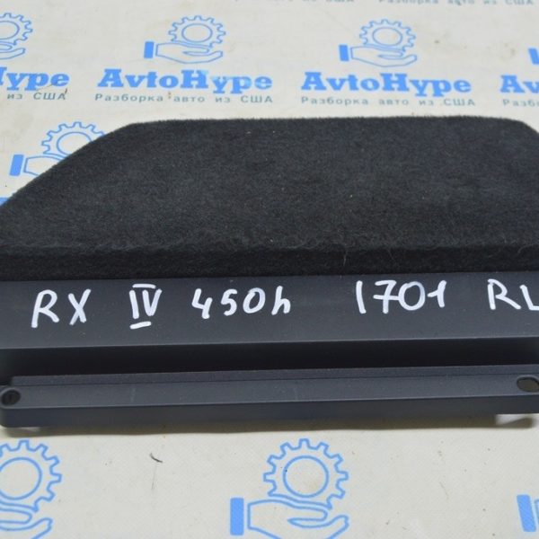 Пол багажника левый Lexus RX350 RX450h 16-22 черный 58418-0E090-C0