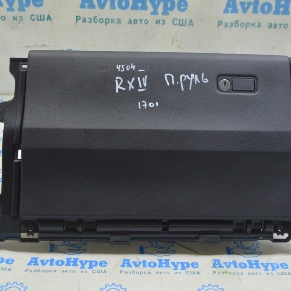 Перчаточный ящик, бардачок Lexus RX350 RX450h 16-22 черный, правый руль (01) 55550-48091-C0