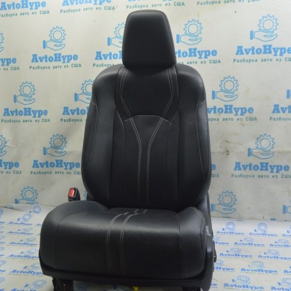 Водительское сидение (лев) Lexus RX350 RX450h 16-22 без airbag,кожа черн,электро (01) 71074-0E410-B2