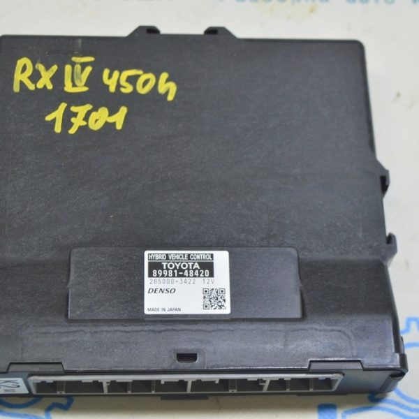 HEADLIGHT CONTROL MODULE Lexus RX350 RX450h 16-22 (01) 89981-48420