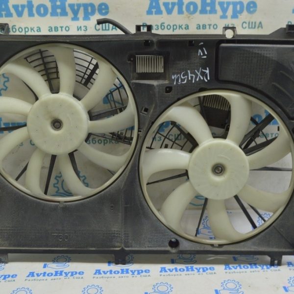Крыльчатка вентилятора охлаждения левая Lexus RX450h 16-22 16361-0P330