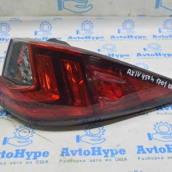 Фонарь внешний крыло правый Lexus RX350 RX450h 16-22 (01) 81551-48370