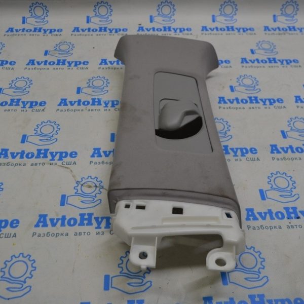 Накладка центральной стойки верхняя ремень лев Lexus RX350 RX450h 16-22 серая,под чистку (01) 62420-0E100-B2