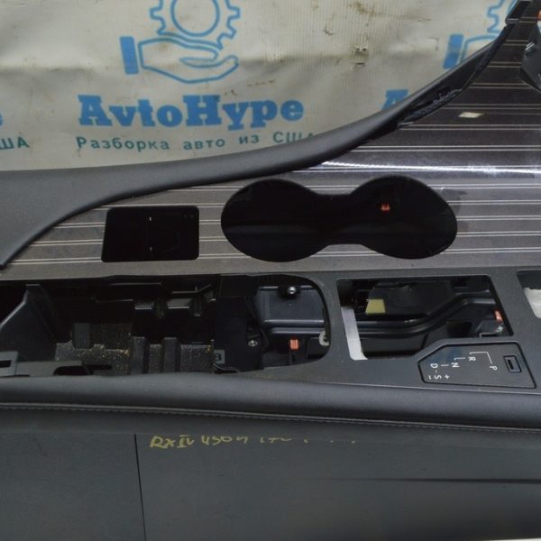 Накладка на центральную консоль подстаканники Lexus RX350 RX450h 16-19 дерево,прав руль (01) 58835-48190-C0