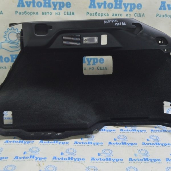 Обшивка арки правая Lexus RX350 RX450h 16-22 черная без сабвуфера 64730-0E110-C1