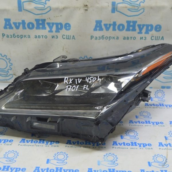 Фара передняя левая и правая в сборе Lexus RX350 RX450h 16-19 с AFS LED 3 линзы (01) 81185-48D60