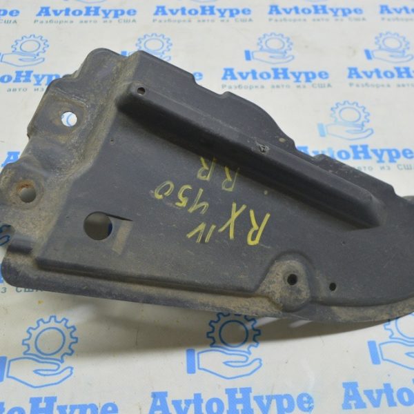 Защита заднего бампера правая Lexus RX450h 16-22 58723-48060