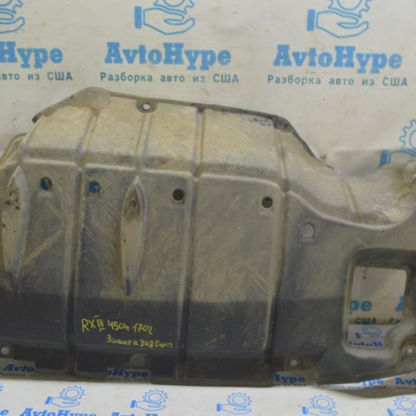 Защита заднего бампера левая Lexus RX450h 16-22 58724-0E080