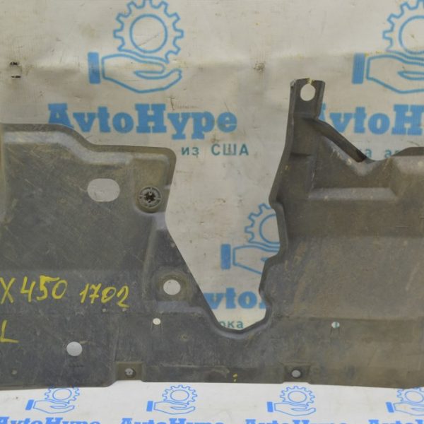 Защита днища левая Lexus RX350 RX450h 16-22 малая, надрыв креплений (02) 58166-48050