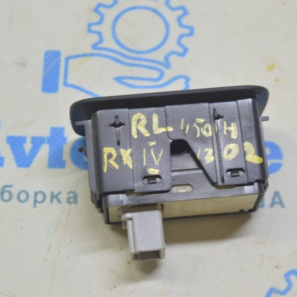 Управление стеклоподъемником зад левым Lexus RX350 RX450h 16-22 черн,с наклад (02) слом крепл 84810-0E100