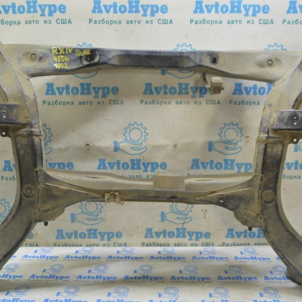 Подрамник задний Lexus RX450h 16-22 AWD (02) трещина в СБ 51206-0E081