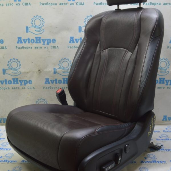 Водительское сидение (лев) Lexus RX350 RX450h 16-22 без airbag,кожа коричн,электро, венти (02) 71072-0E461-E3