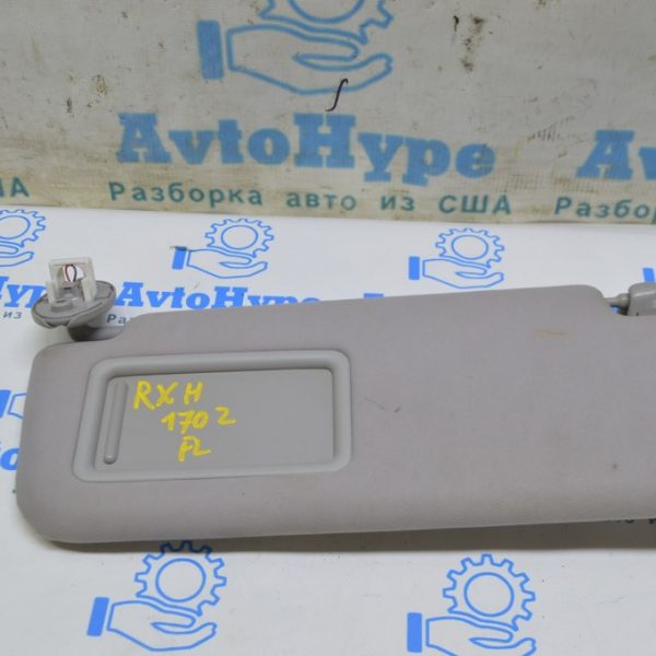 Козырек левый Lexus RX350 RX450h 16-19 серый (02) 74320-0E130-B2