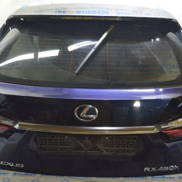 Дверь багажника голая Lexus RX350 RX450h 16-22 (02) синяя 67005-0E391