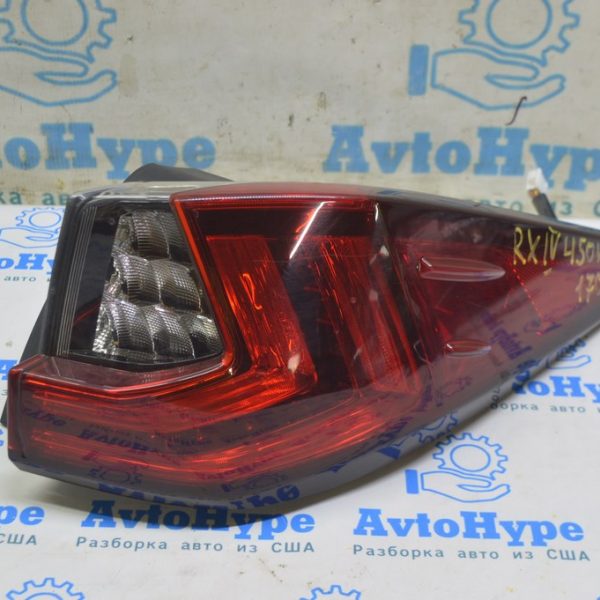 Фонарь внешний крыло правый Lexus RX350 RX450h 16-22 (02) 81550-0E130