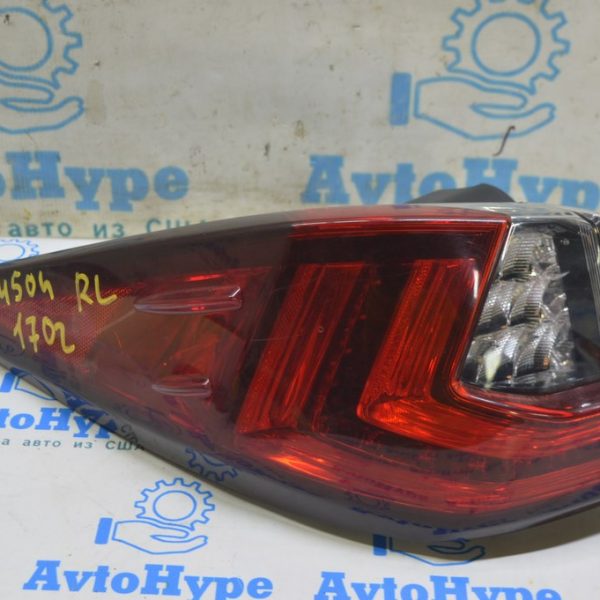 Фонарь внешний крыло левый Lexus RX350 RX450h 16-22 (02) 81561-48370