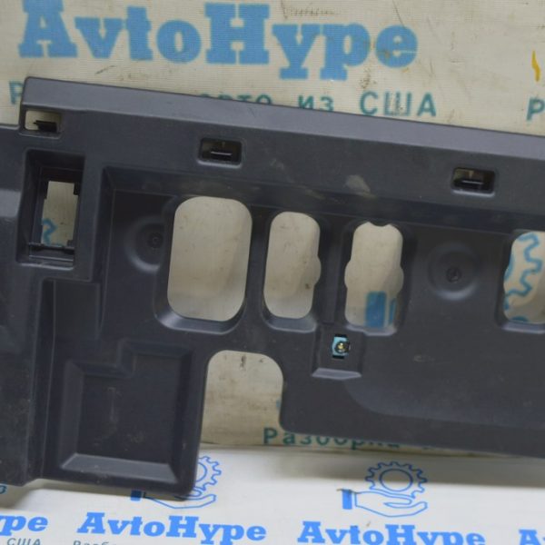 Накладка передней панели пространства ног водителя Lexus RX350 RX450h 16-22 черная 55606-0E050