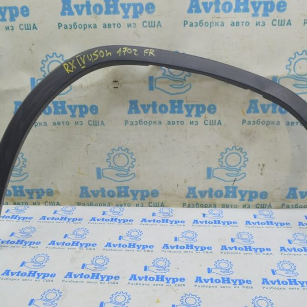 Накладка арки крыла передняя правая Lexus RX350 RX450h 16-22 структура (02) царапины 7560148040