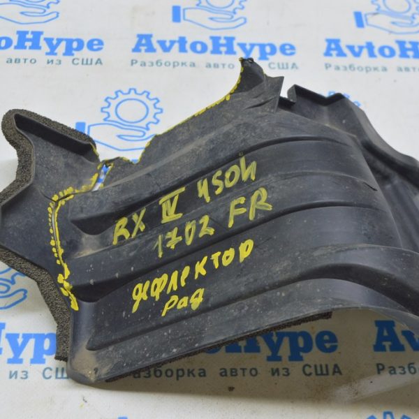 Дефлектор радиатора правый низ Lexus RX350 RX450h 16-22 (02) треснут 5329148020