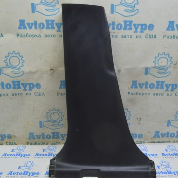 Накладка центральной стойки нижняя левая Lexus RX350 RX450h 16-22 черн (02) царапины 62414-0E070-C0