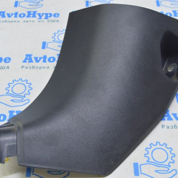 Накладка передней стойки нижняя левая Lexus RX350 RX450h 16-22 черная 62112-0E020-C0