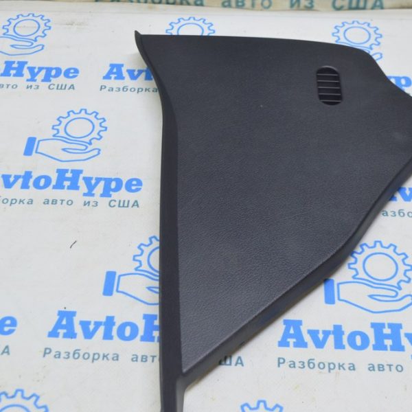 Накладка передней панели боковая левая Lexus RX350 RX450h 16-22 черная 55444-0E040-C0