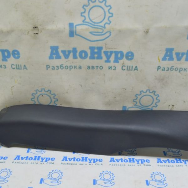 Вставка накладки задней стойки нижняя левая Lexus RX350 16-22 кожа черная 62526-0E010-C0