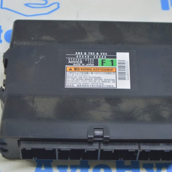 ABS CONTROL MODULE Lexus RX450h 16-22 (02) 89540-48480