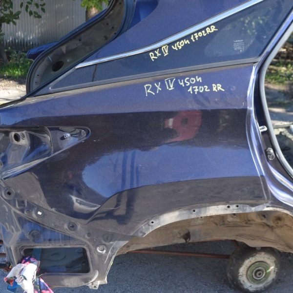 Четверть крыло задняя правая Lexus RX350 RX450h 16-22 без BSM, синяя (02) 61601-0E061