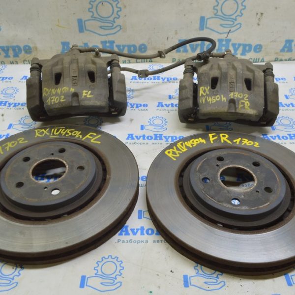 Комплект тормозных дисков с супортами передние Lexus RX450h 16- 4775048090