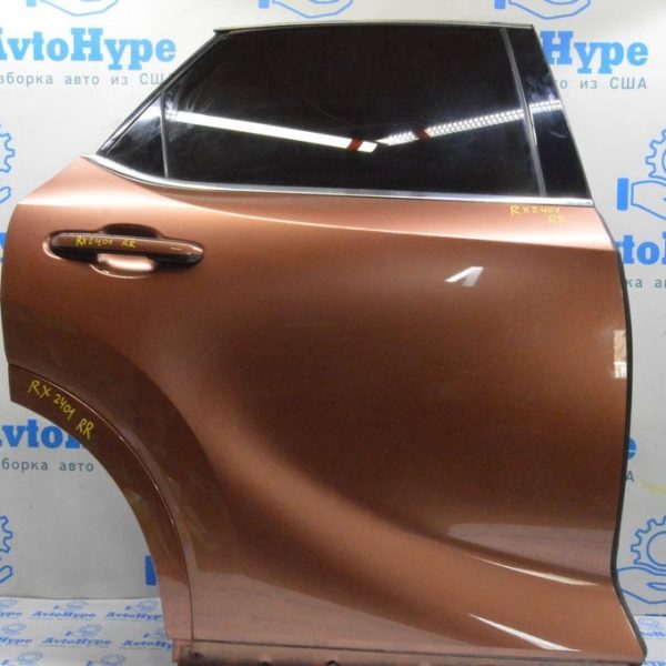 Дверь голая зад прав Lexus RX 350/350h/500h 23- (01) медный 4Y5 67003-0E260