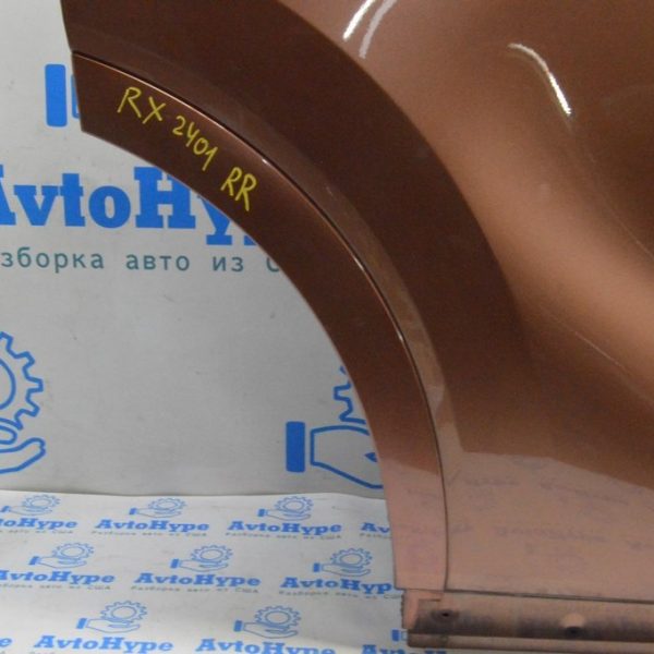 Накладка арки крыла зад прав Lexus RX 350/350h/500h 23- на двери 75077-0E900