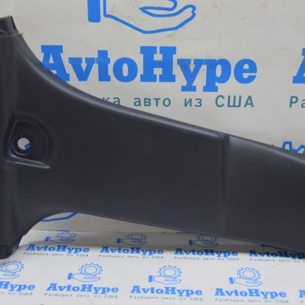 Накладка центральной стойки нижняя правая Lexus RX 350/350h/500h 23- черн 62413-0E130-C0