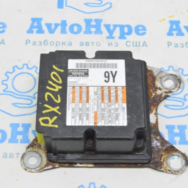 Модуль srs airbag компьютер подушек безопасности Lexus RX 350/350h/500h 23- (01) ржавый 89170-0E430