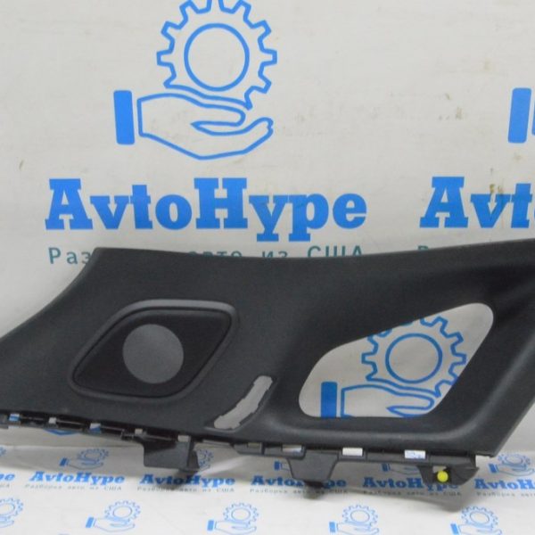 Накладка задней стойки верх левая Lexus RX 350/350h/500h 23- черн 62480-0E290-C0