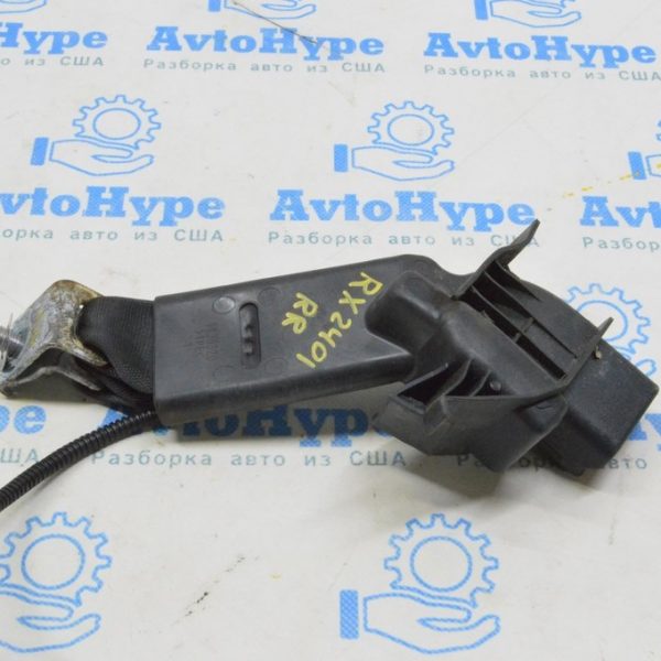 Защелка заднего ремня безопасности правая Lexus RX 350/350h/500h 23- черн 73380-0E330-C0