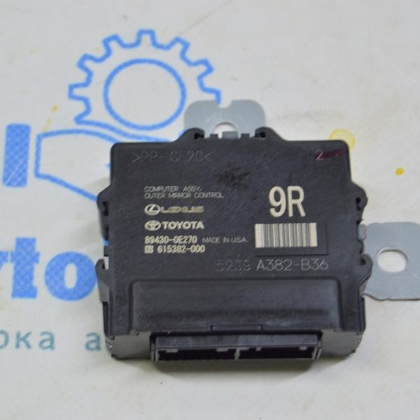 Outer Mirror Control Computer Module правый Lexus RX 350/350h/500h 23- (01) 89430-0E270