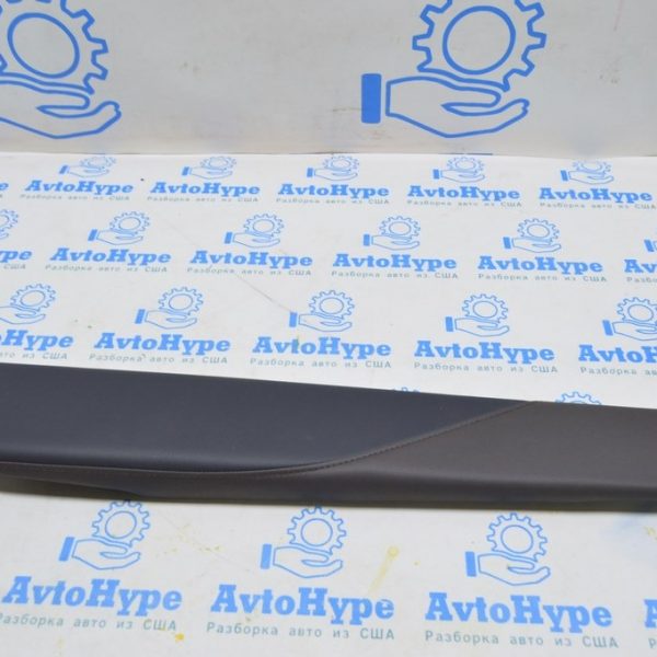 Накладка центральной консоли верхняя правая Lexus RX 350/350h/500 черн с коричн 58833-0E250-21