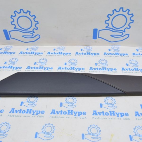 Накладка центральной консоли верхняя левая Lexus RX 350/350h/500 черн с коричн 58834-0E230-E4