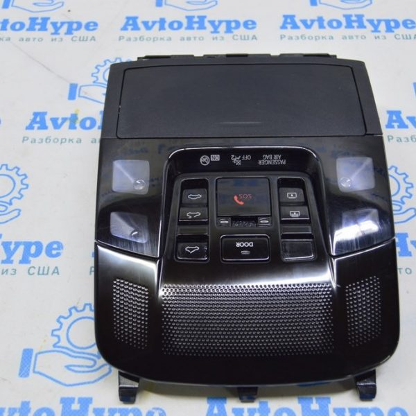 Плафон освещения перед под люк Lexus RX 350/350h/500h 23- черн 81260-0E380