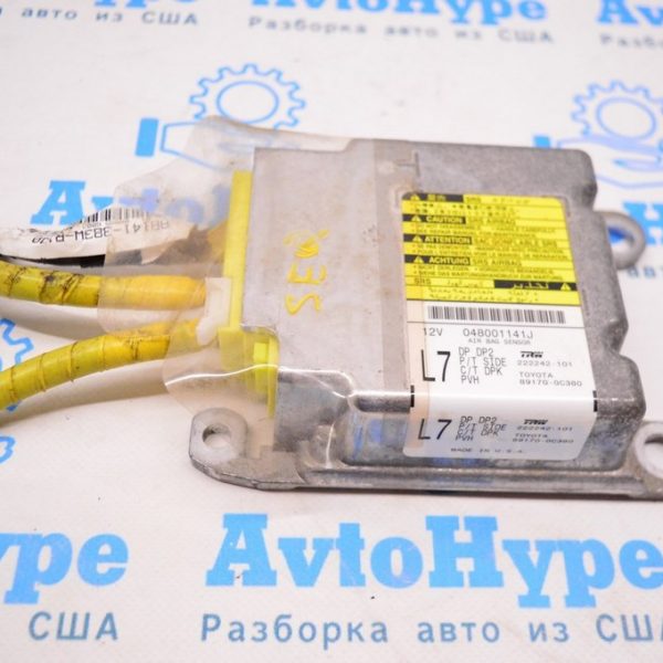 Модуль srs airbag компьютер подушек безопасности Toyota Sequoia 2008-2022 (01) (ок) 89170-0с380
