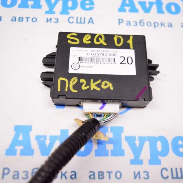 COMPUTER ASSY, TRANSPONDER KEY Toyota Sequoia 2008-2011 (01) 897800c020