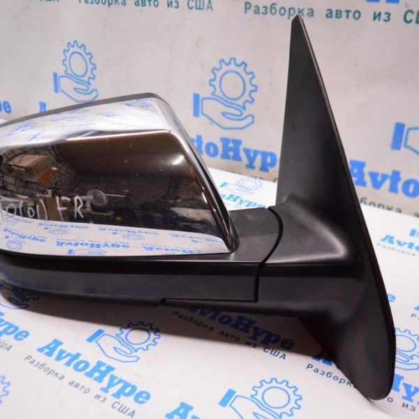 Зеркало боковое правое Toyota Sequoia 08-16 автозататемнение, поворотник, подогрев, хром (01) 87910-0C202