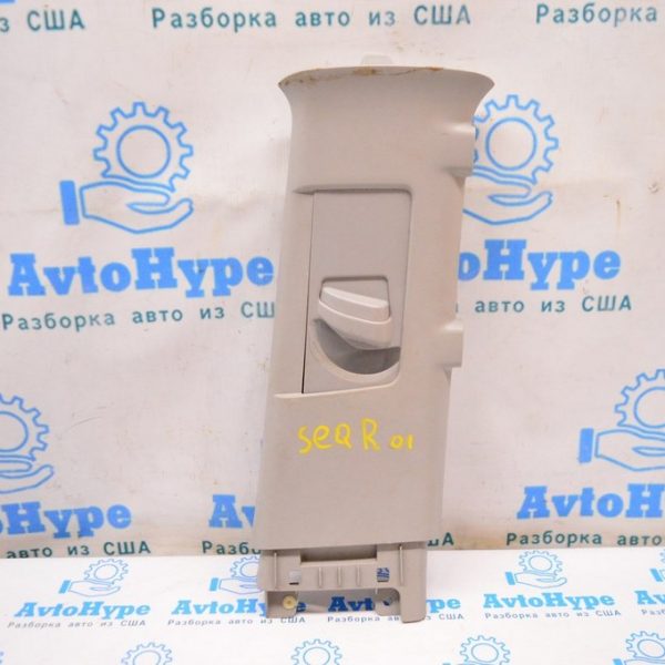 Накладка центральной стойки верхняя (ремень) правая Toyota Sequoia 2008-2022 серая 62410-0C040-E2